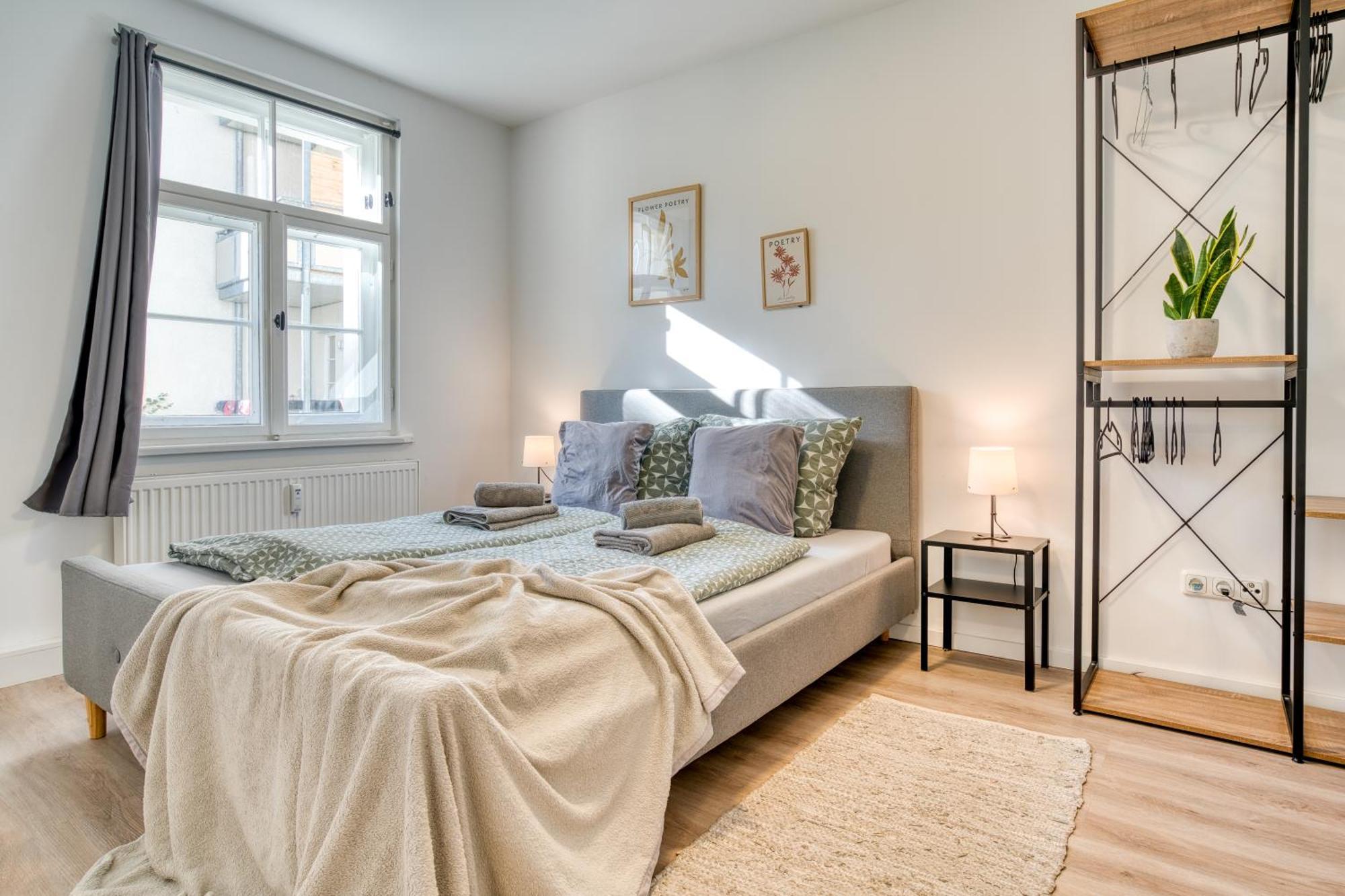 Homy I Moderner Retrocharme Wlan & Netflix Lägenhet Leipzig Exteriör bild
