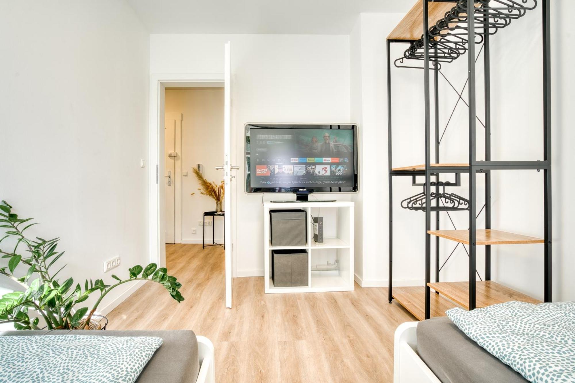Homy I Moderner Retrocharme Wlan & Netflix Lägenhet Leipzig Exteriör bild